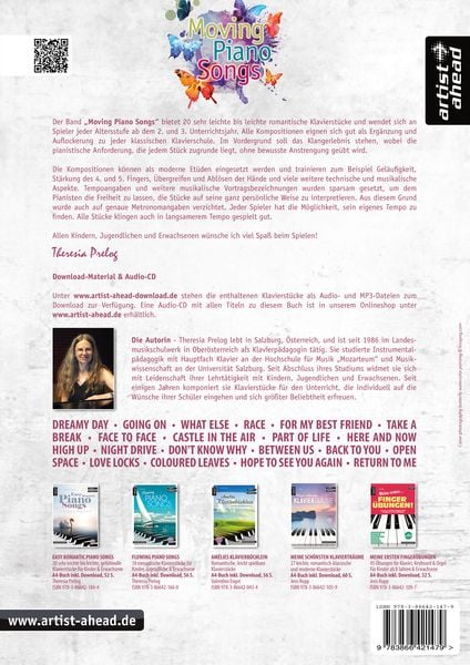 Produktbild: Moving Piano Songs