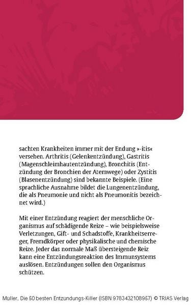 Produktbild: Die 50 besten Entz&uuml;ndungs-Killer