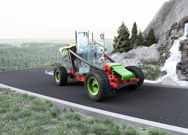 Produktbild: Fischertechnik 559880 - PROFI H2 Fuel Cell Car, Konstruktionsbaukasten