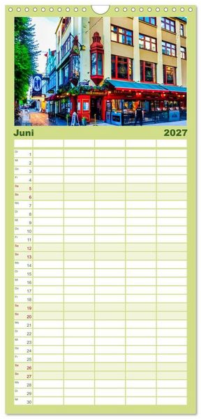 Produktbild: Familienplaner 2027 - G&ouml;teborg und Sch&auml;reninseln mit 5 Spalten (Wandkalender, 21 x 45 cm) CALVENDO