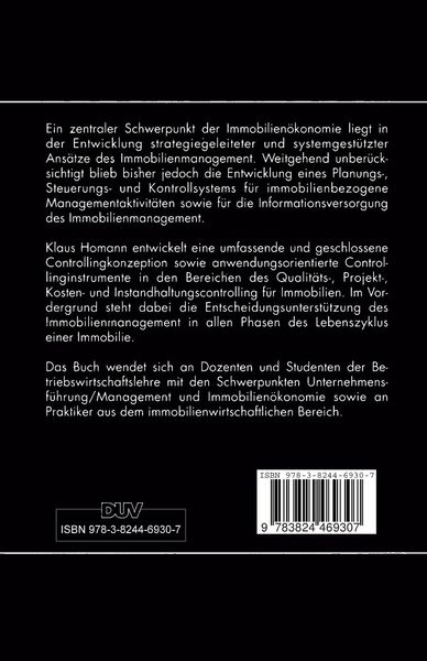 Produktbild: Immobiliencontrolling
