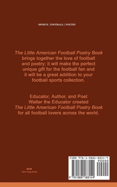 Produktbild: The Little American Football Poetry Book