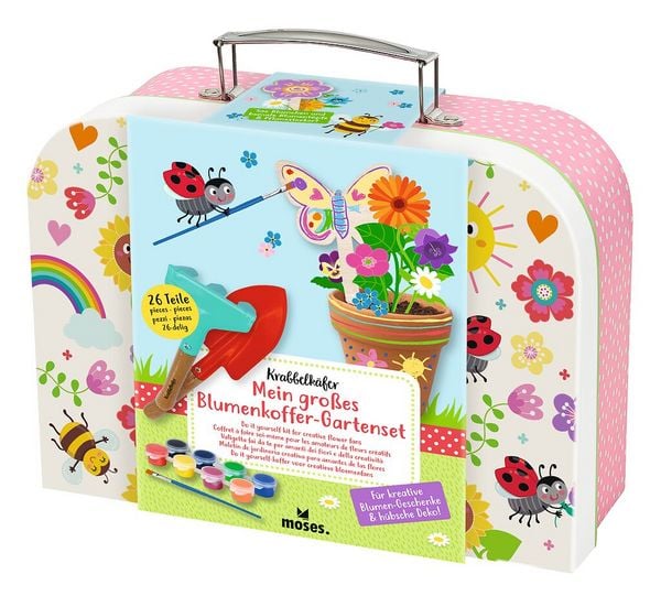 Produktbild: Krabbelk&auml;fer Mein gr. Blumenkoffer-Gartenset