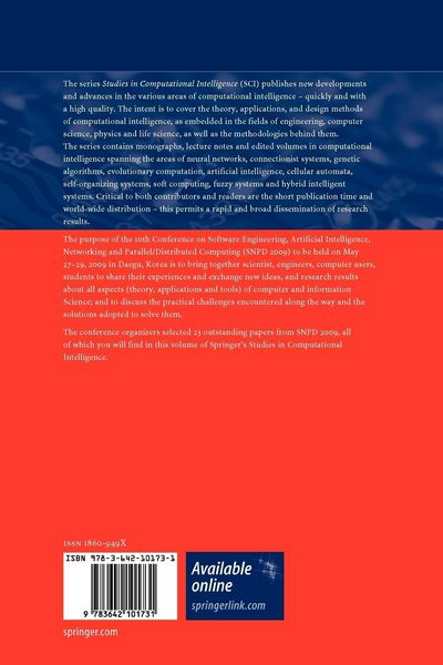 Produktbild: Software Engineering, Artificial Intelligence, Networking and Parallel/Distributed Computing
