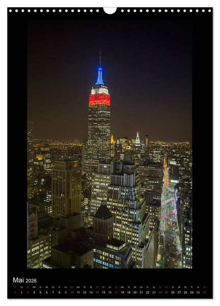 Produktbild: Vertical New York (Wandkalender 2026 DIN A3 hoch), CALVENDO Monatskalender