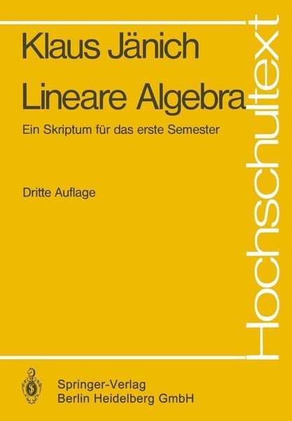 Produktbild: Lineare Algebra