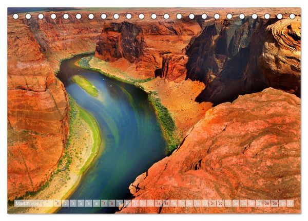 Produktbild: Grand Canyon National Park (Desk Calendar 2026 DIN A5 landscape), CALVENDO 12 Month DeskCalendar