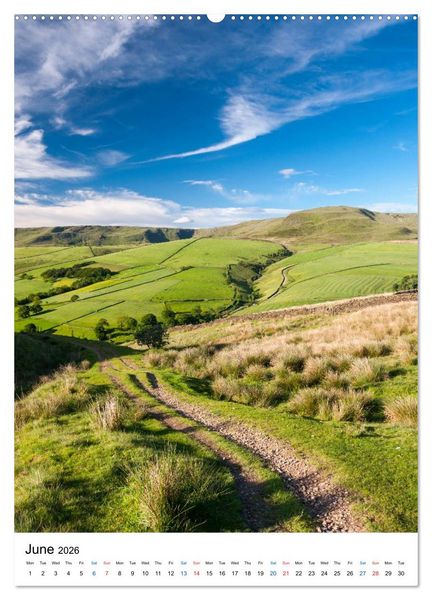 Produktbild: Scenes from the Peak District (High Quality Premium Wall Calendar 2026 DIN A2 portrait),CALVENDO 12 Month Wall Calendar