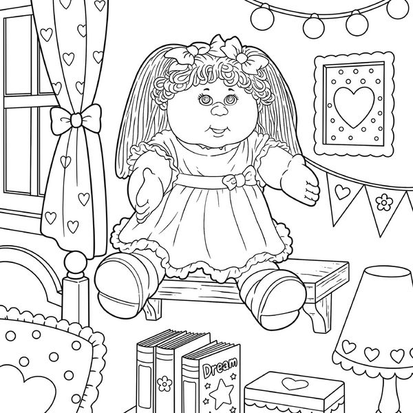 Produktbild: The 1990s Nostalgia Coloring Book
