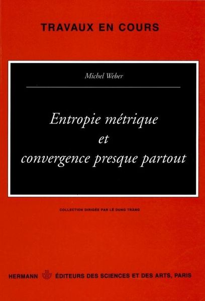 Produktbild: Entropie metrique et convergence
