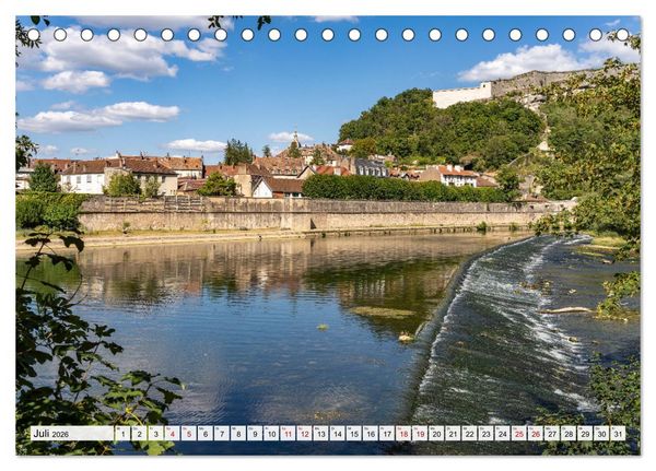 Produktbild: Frankreich - Franche-Comt&eacute; (Tischkalender 2026 DIN A5 quer), CALVENDO Monatskalender