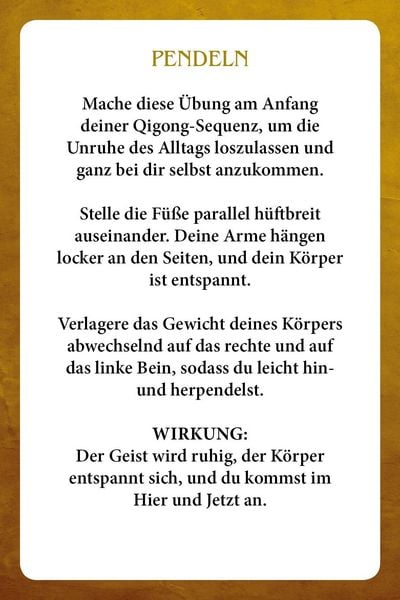 Produktbild: Qigong f&uuml;r die Gesundheit- Einfache &Uuml;bungen zum Selbst&ndash;Zusammenstellen