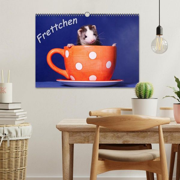 Produktbild: Frettchen - Ferrets (Wandkalender 2026 DIN A3 quer), CALVENDO Monatskalender