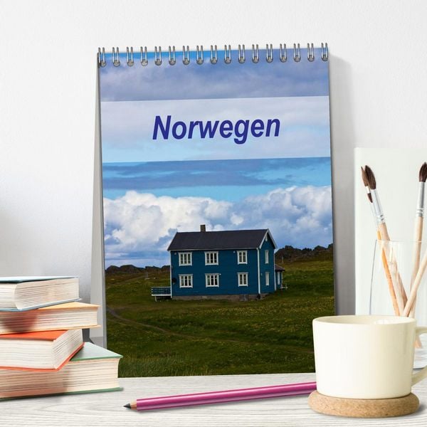 Produktbild: Norwegen (Tischkalender 2026 DIN A5 hoch), CALVENDO Monatskalender