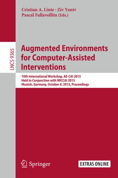 Produktbild: Augmented Environments for Computer-Assisted Interventions