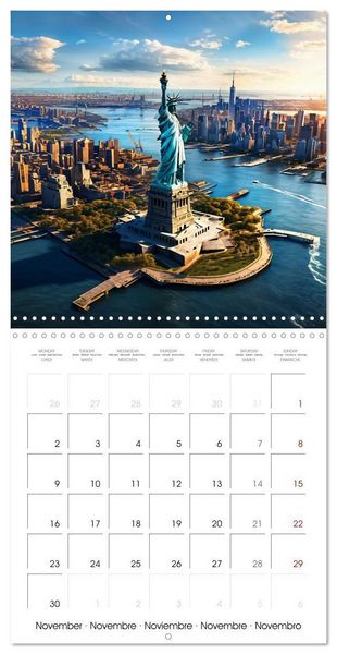 Produktbild: WORLD TRAVEL SCENIC DESTINATIONS (Wall Calendar 2026 12 &times; 12 Inch) CALVENDO 12 Month Wall Calendar