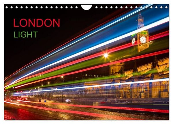 Produktbild: London Light (Wandkalender 2026 DIN A4 quer), CALVENDO Monatskalender
