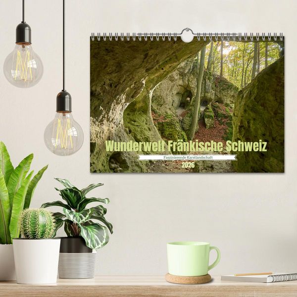 Produktbild: Wunderwelt Fr&auml;nkische Schweiz (Wandkalender 2026 DIN A4 quer), CALVENDO Monatskalender