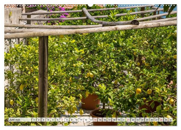 Produktbild: GARDASEE Idyllisches Limone sul Garda (hochwertiger Premium Wandkalender 2026 DIN A2 quer), Kunstdruck in Hochglanz