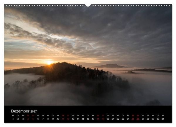 Produktbild: Der Hegau - Wanderparadies am westlichen Bodensee (hochwertiger Premium Wandkalender 2027 DIN A2 quer), Kunstdruck in Hochglanz