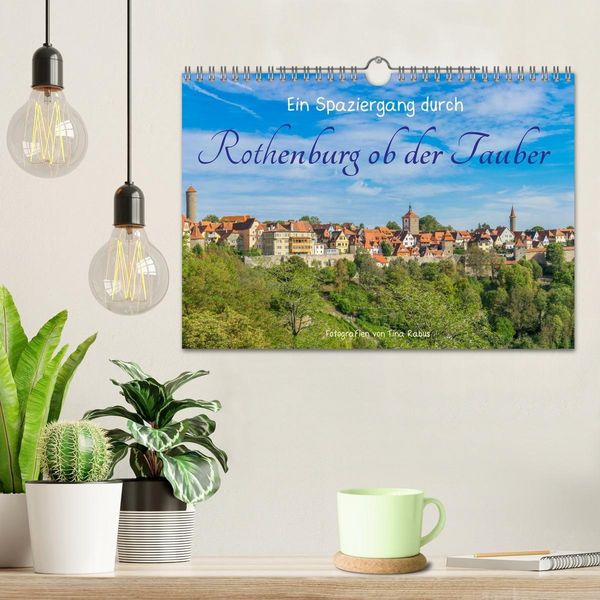 Produktbild: Ein Spaziergang durch Rothenburg ob der Tauber (Wandkalender 2027 DIN A4 quer), CALVENDO Monatskalender