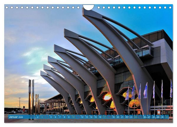 Produktbild: Hansestadt Bremen zur blauen Stunde (Wandkalender 2026 DIN A4 quer), CALVENDO Monatskalender