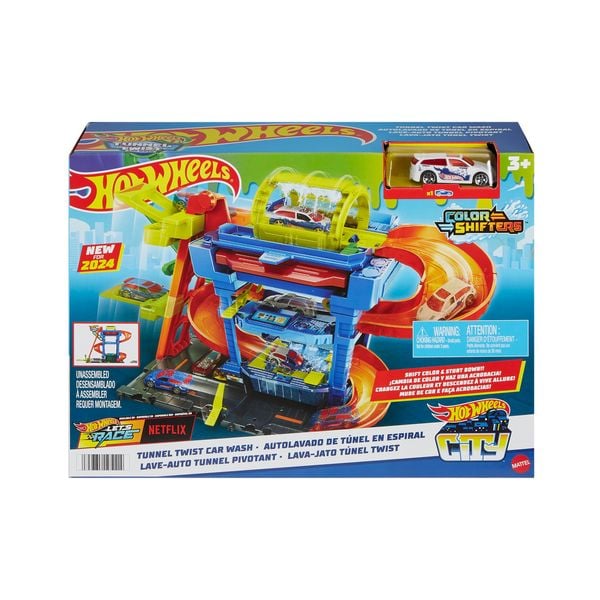 Produktbild: Hot Wheels City ECL Tunnel Twist Car Wash