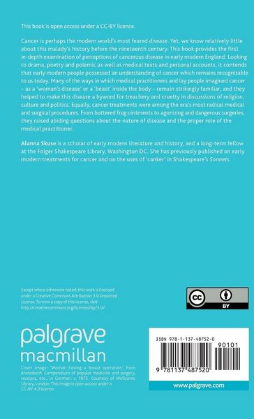 Produktbild: Constructions of Cancer in Early Modern England