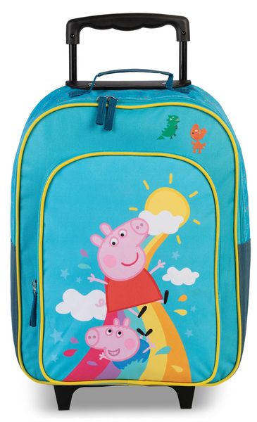 Produktbild: SIEBER Gl&uuml;hw&uuml;rmchen - Kindertrolley Peppa Pig, t&uuml;rkis