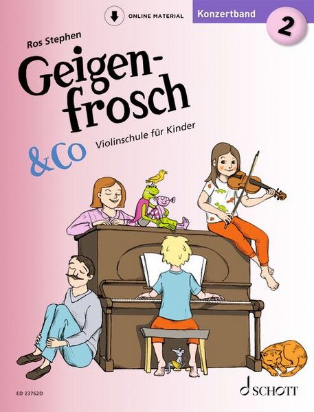 Produktbild: Geigenfrosch & Co: Konzertbuch 2