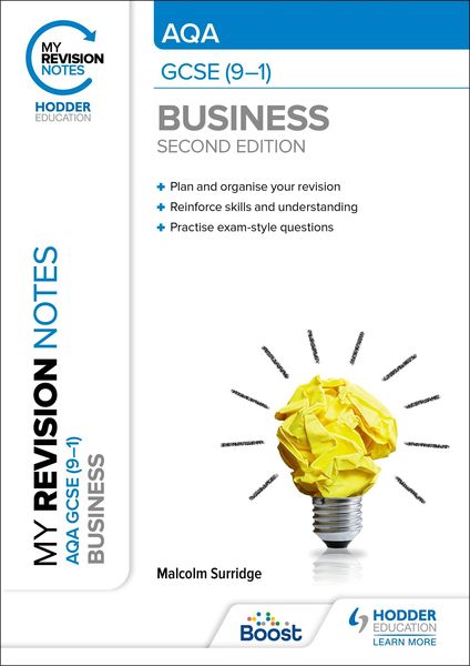 Produktbild: My Revision Notes: AQA GCSE (9-1) Business Second Edition