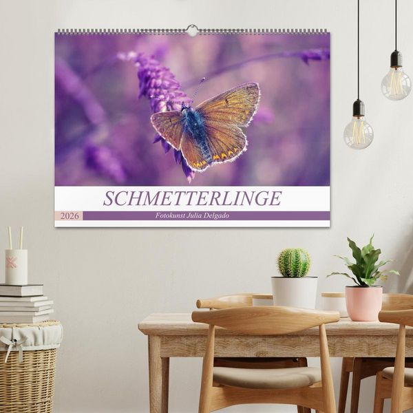 Produktbild: Schmetterlinge im Fokus (Wandkalender 2026 DIN A2 quer), CALVENDO Monatskalender