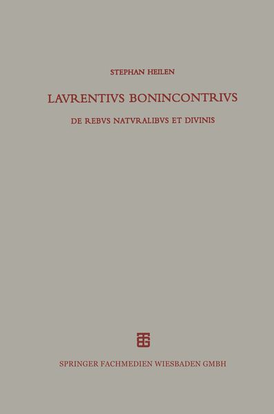 Produktbild: Lavrentivs Bonincontrivs Miniatensis