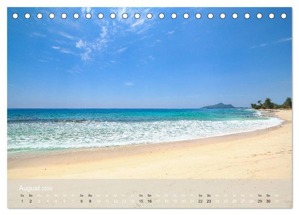 Produktbild: Seychellen - Paradis im indischen Ozean (Tischkalender 2026 DIN A5 quer), CALVENDO Monatskalender