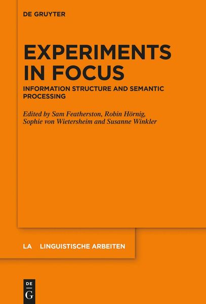 Produktbild: Experiments in Focus