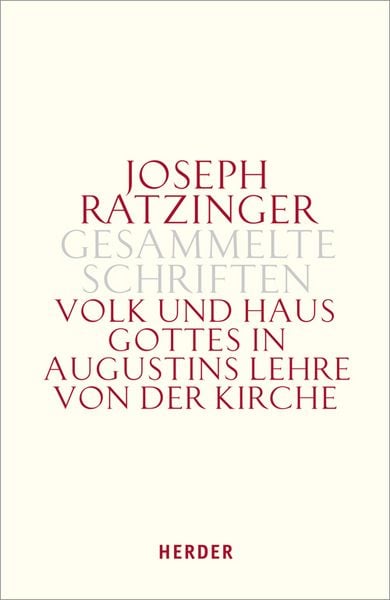 Produktbild: Volk und Haus Gottes in Augustins Lehre von der Kirche