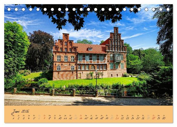 Produktbild: Bergedorf Hamburgs Perle an der Bille (Tischkalender 2026 DIN A5 quer), CALVENDO Monatskalender