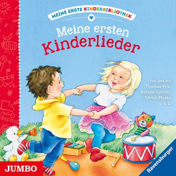 Meine erste Kinderbibliothek. Meine ersten Kinderlieder - Thomas Friz,Ulrich Maske,U.v.m., CD, 9783833738289