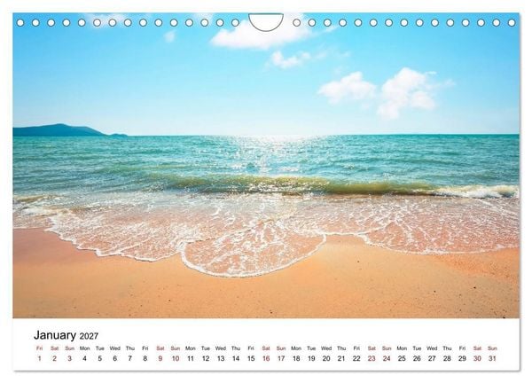 Produktbild: Tropical Vibes (Wall Calendar 2027 DIN A4 landscape), CALVENDO 12 Month Wall Calendar