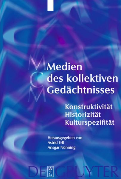 Produktbild: Medien des kollektiven Ged&auml;chtnisses