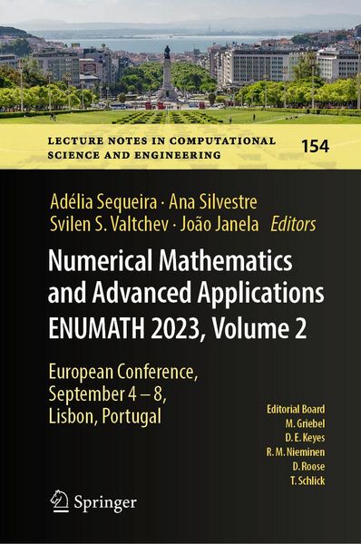 Produktbild: Numerical Mathematics and Advanced Applications ENUMATH 2023, Volume 2