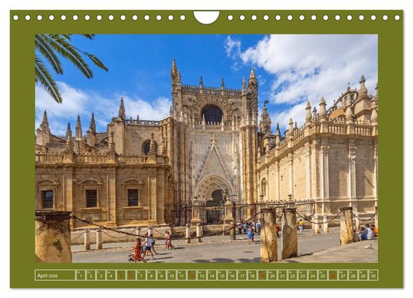 Produktbild: Ein Herz f&uuml;r Sevilla (Wandkalender 2026 DIN A4 quer), CALVENDO Monatskalender