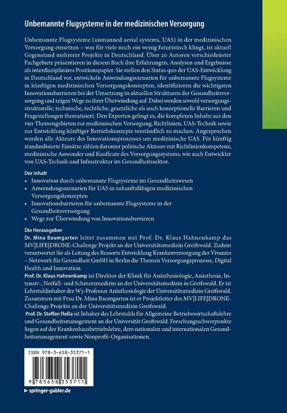 Produktbild: Unbemannte Flugsysteme in der medizinischen Versorgung