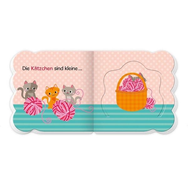 Produktbild: TR&Ouml;TSCH - Klappenbuch Meine ersten Tierkinder