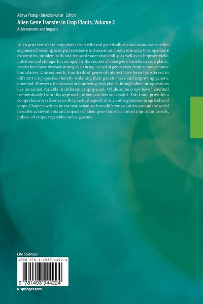 Produktbild: Alien Gene Transfer in Crop Plants, Volume 2