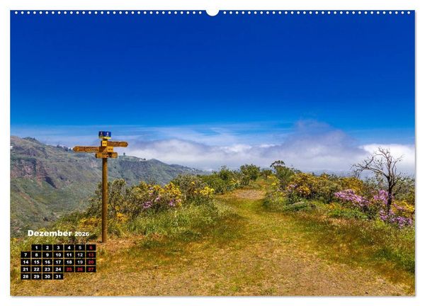 Produktbild: Auf Schusters Rappen... Gran Canaria (Wandkalender 2026 DIN A2 quer), CALVENDO Monatskalender