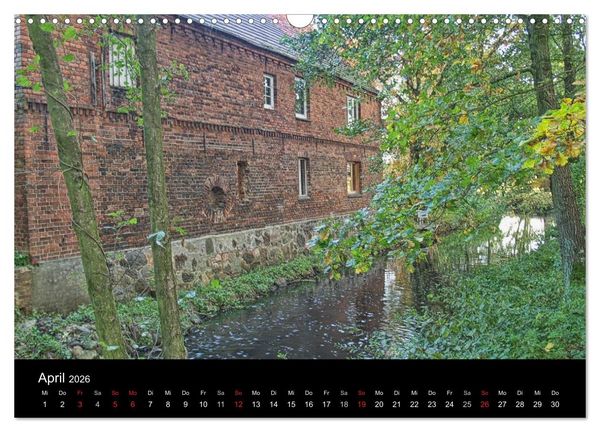 Produktbild: Wasserm&uuml;hlen an der Dahme (Wandkalender 2026 DIN A3 quer), CALVENDO Monatskalender