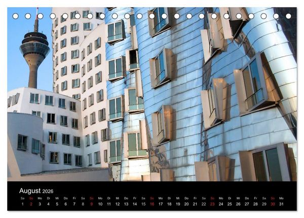 Produktbild: D&uuml;sseldorf 2026 (Tischkalender 2026 DIN A5 quer), CALVENDO Monatskalender