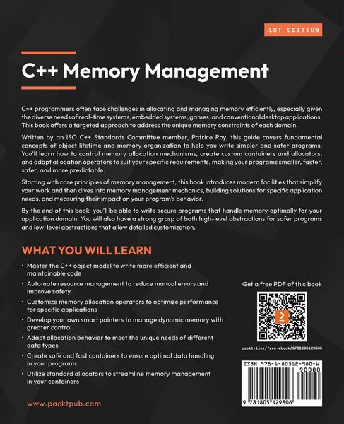 "C++ Memory Management" auf Englisch kaufen