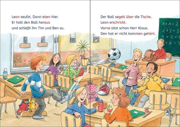 Produktbild: Lesel&ouml;wen 1. Klasse - Hilfe, ich habe mich in meinen Lehrer verwandelt!
